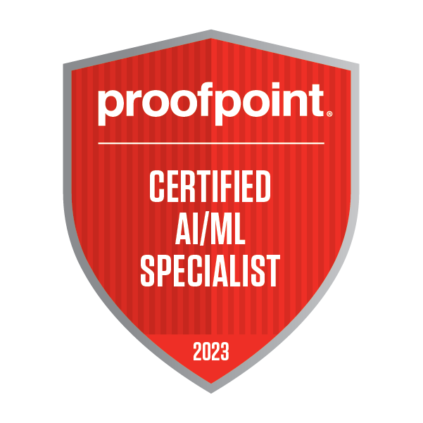 Proofpoint Certified AI/ML Specialist